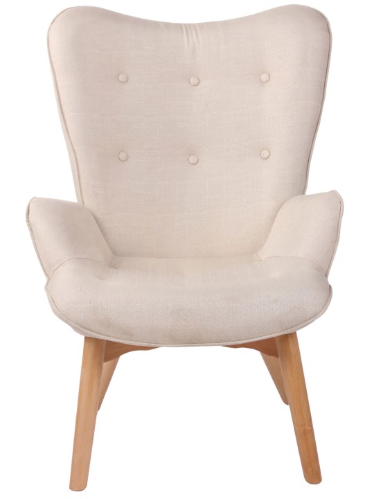 Lehátko látka Durham, krémová