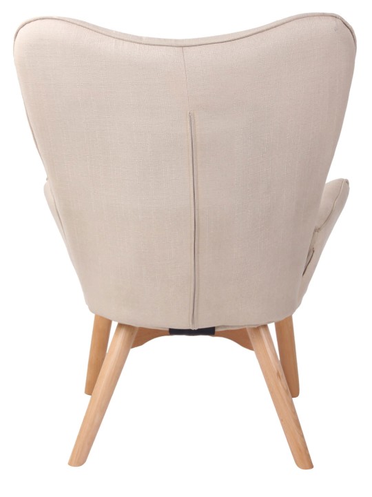 Lehátko látka Durham, krémová