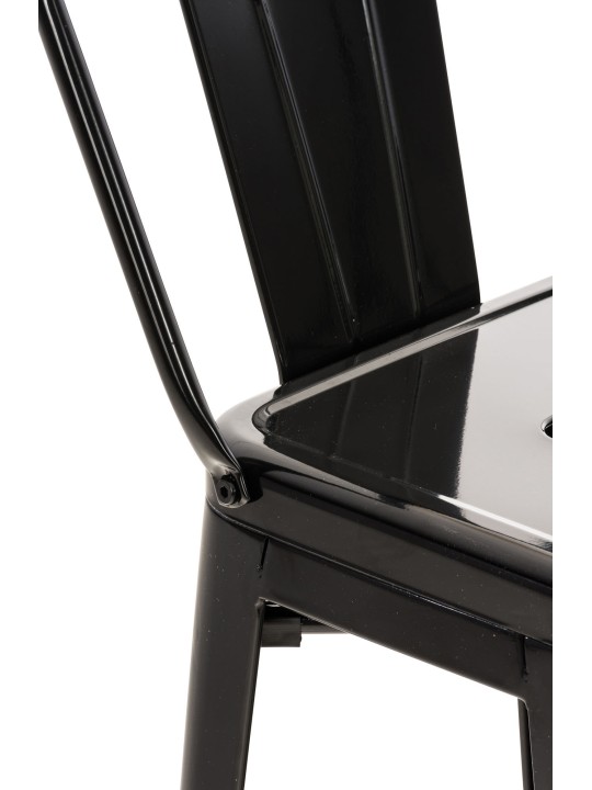 Barová stolička Mason, čierna