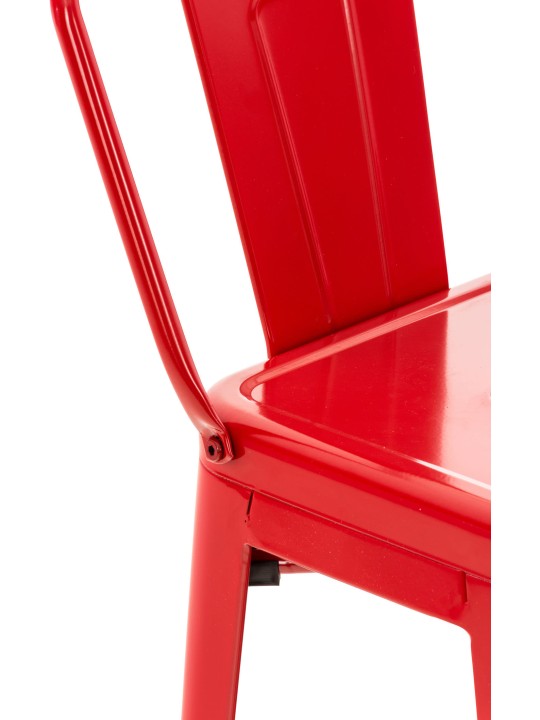 Barová stolička Mason, červená
