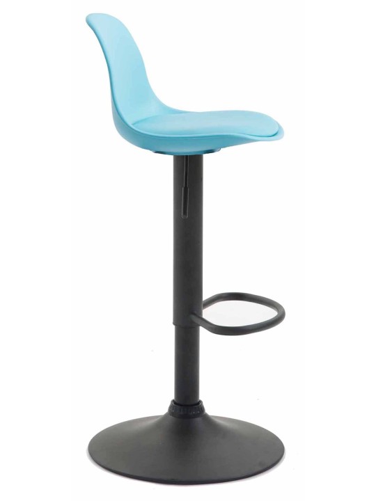 Sada 2 barových stoličiek Kiel plast, modrá