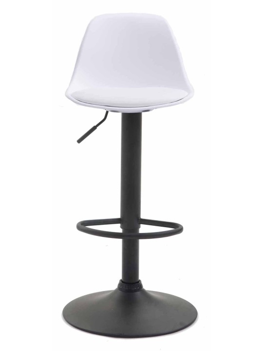 Sada 2 barových stoličiek Kiel plast, biela