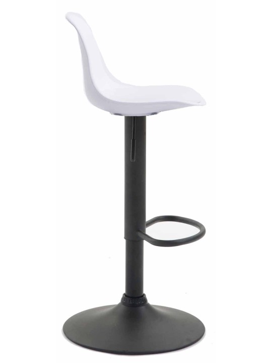 Sada 2 barových stoličiek Kiel plast, biela