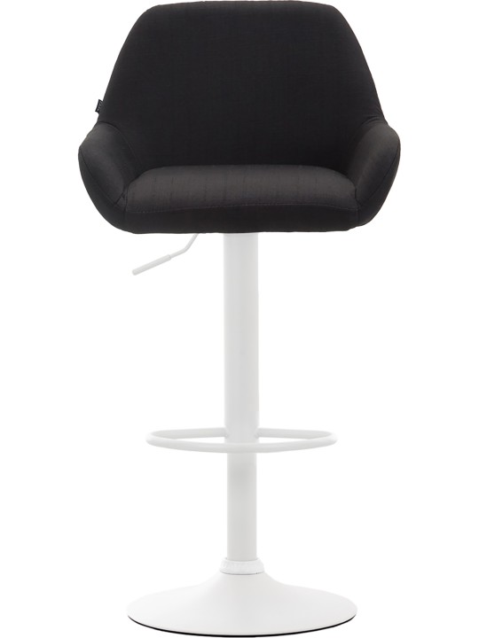 Barová stolička Braga látka, čierna