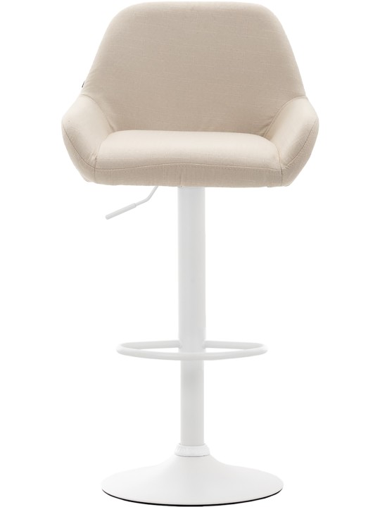 Barová stolička Braga látka, krémová