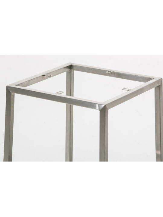 Sada 2 barových stoličiek Montreal 85 látka nerez, tmavosivá