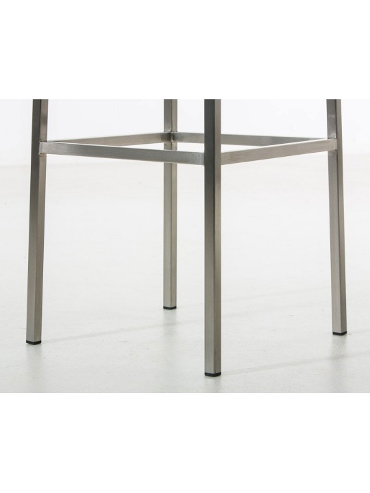 Sada 2 barových stoličiek Montreal 85 látka nerez, tmavosivá