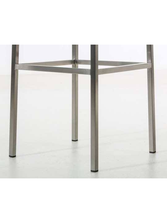 Sada 2 barových stoličiek Montreal 85 látka nerez, modrá