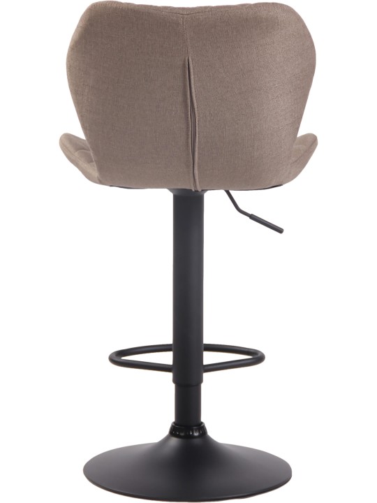 Korková tkanina na barovú stoličku, šedohnedá