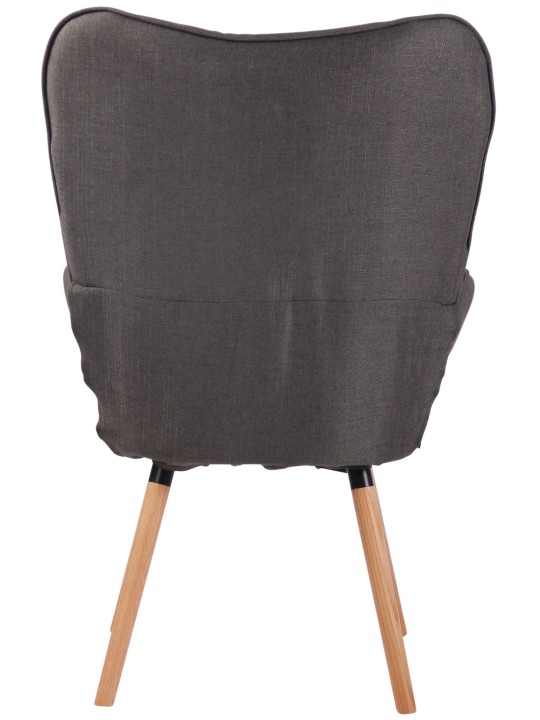 Lehátko Ashford látka natural, tmavosivá