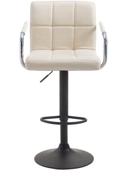 Sada 2 barových stoličiek Lucy V2, krémová