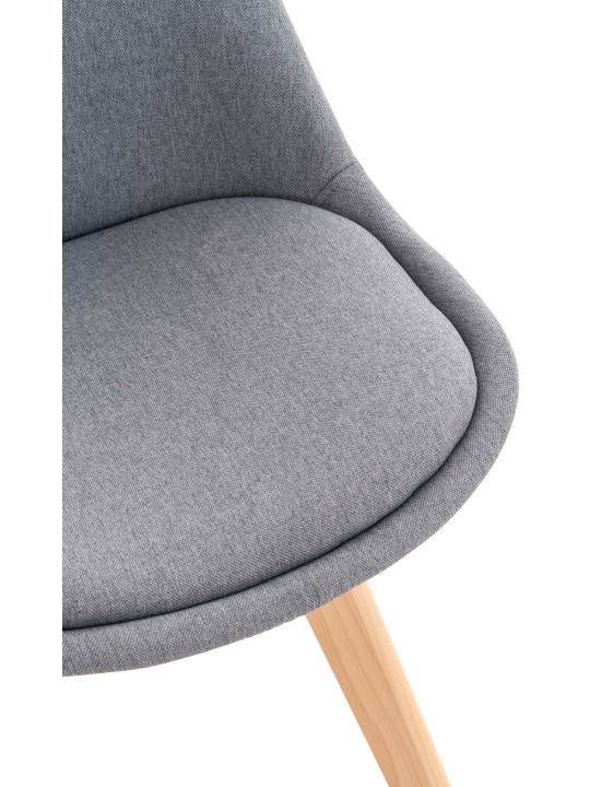 Tkanina stoličky Linares, svetlosivá