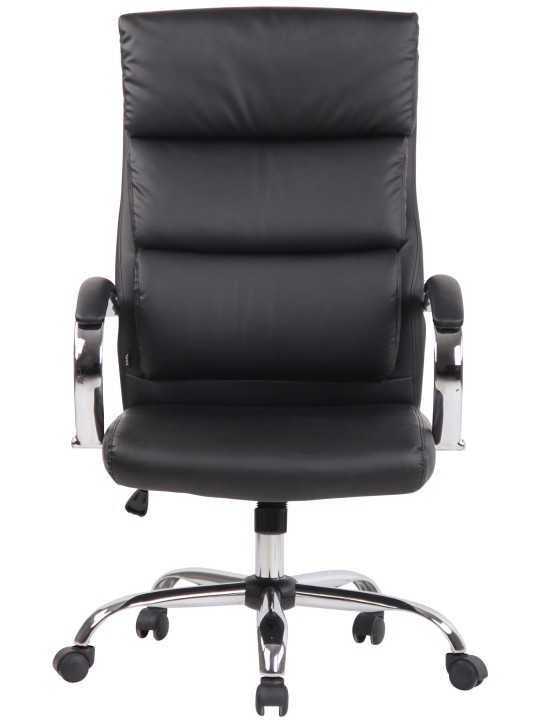 Kancelárske kreslo Bradford z umelej kože, čierna