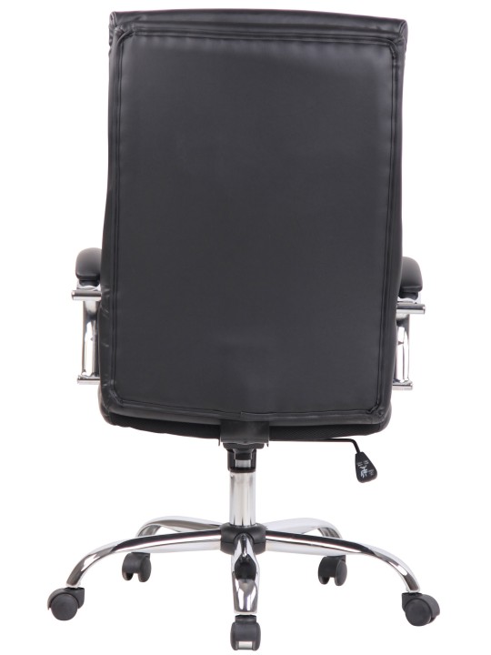 Kancelárske kreslo Bradford z umelej kože, čierna