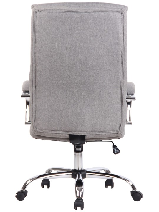 Kancelárske kreslo Bradford látka, sivá