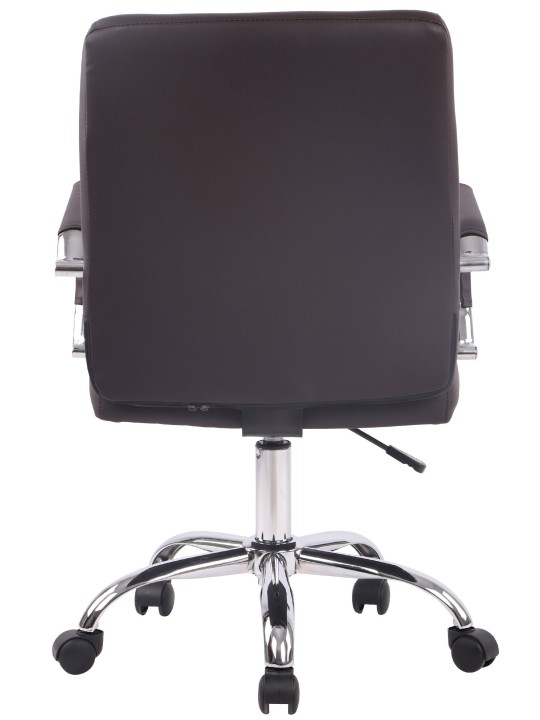 Kancelárske kreslo Deli PRO umelá koža, hnedá