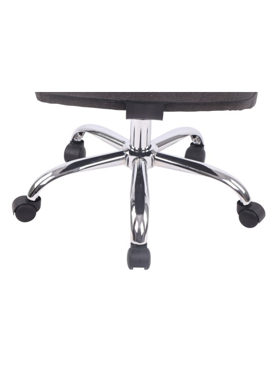 Kancelárske kreslo Deli PRO látka, tmavosivá