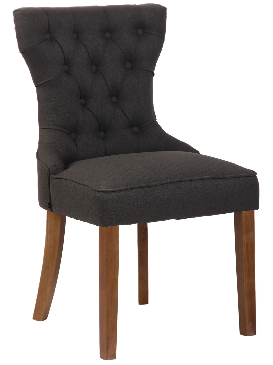 Stolička Franca látka starožitná-svetlá, tmavosivá