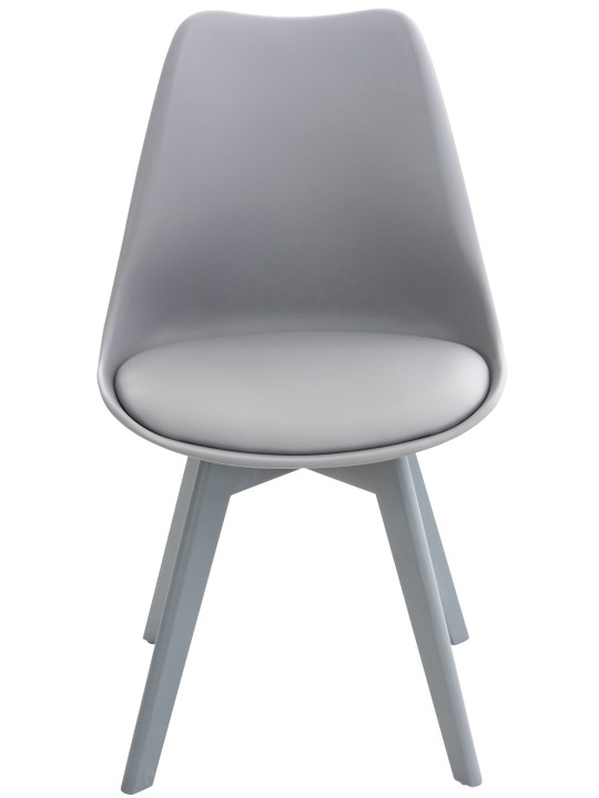 Stolička Linares, sivá/sivá