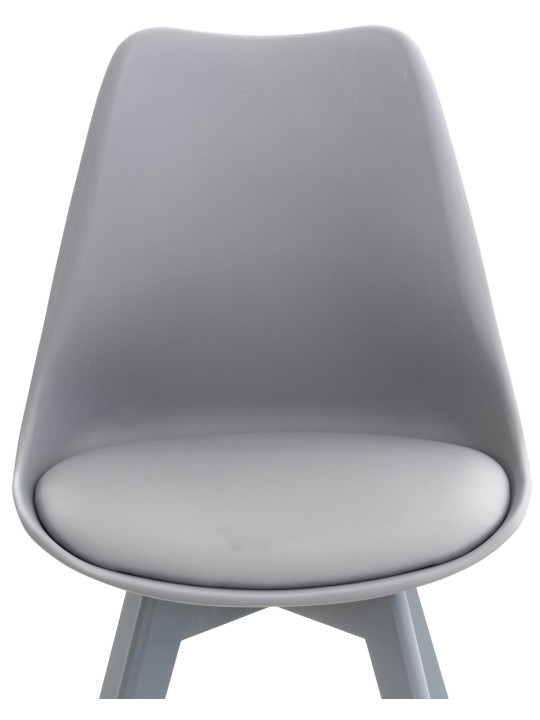 Stolička Linares, sivá/sivá