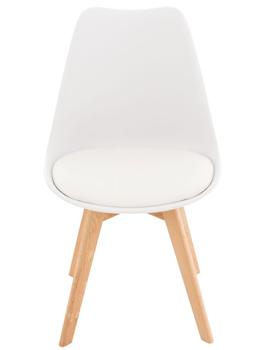 Sada 4 stoličiek Linares, biela