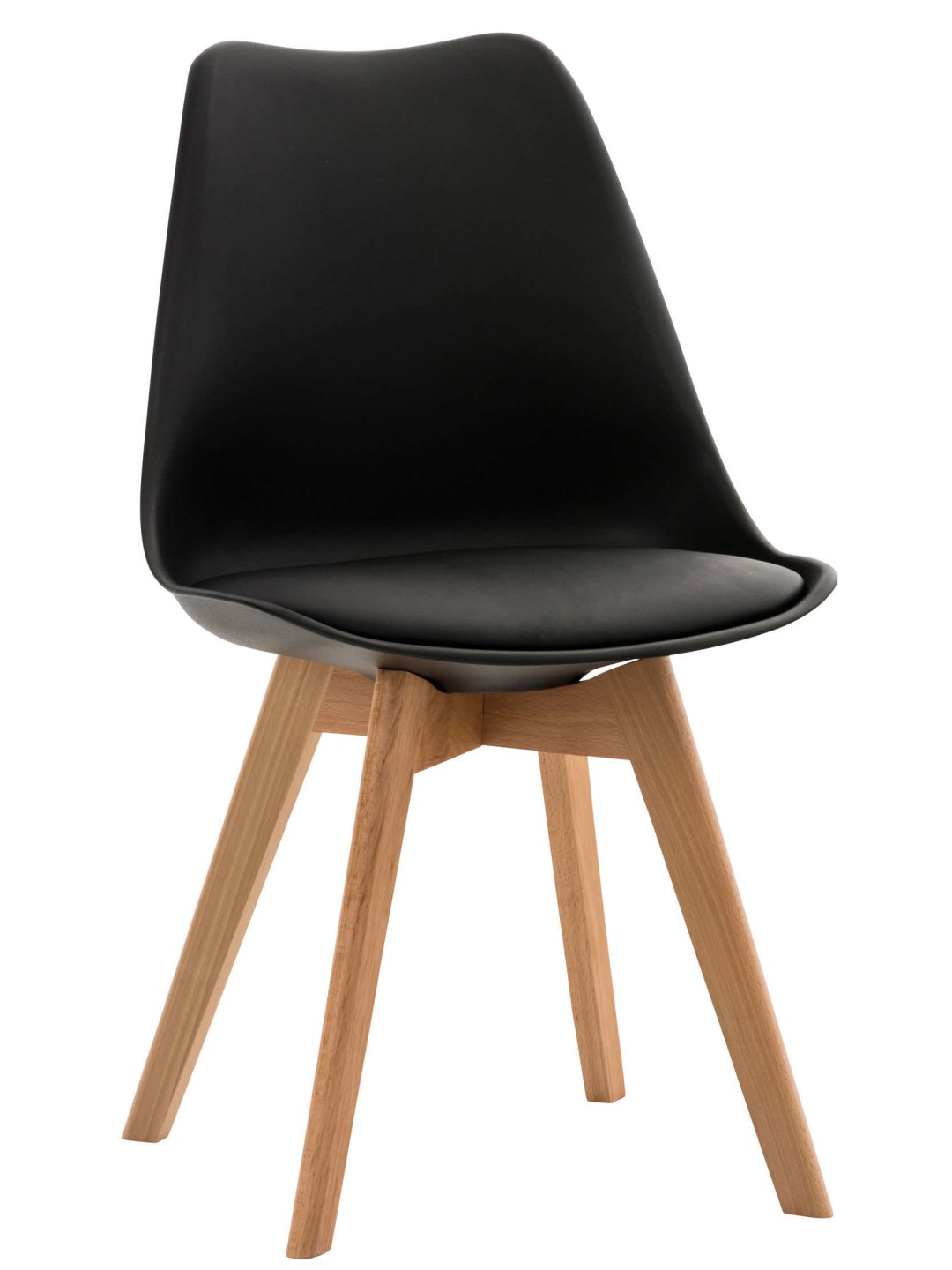 Stolička Linares, čierna