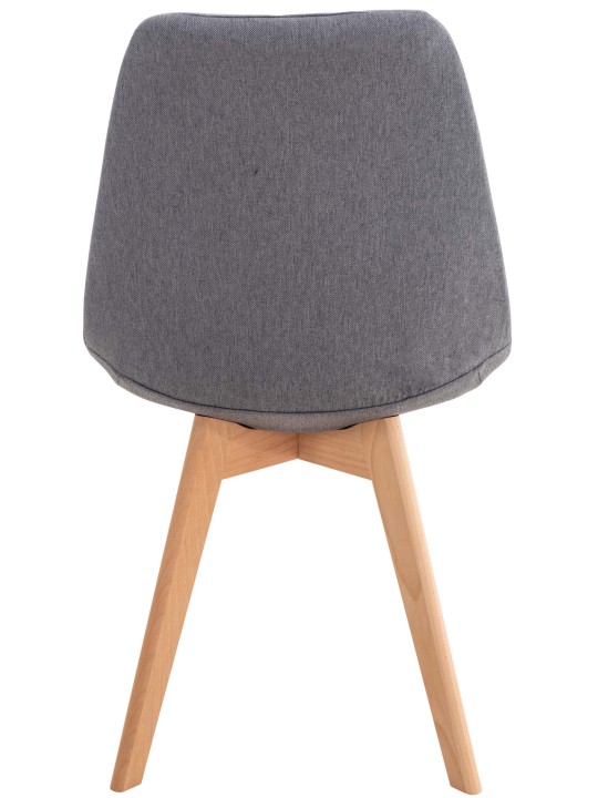 Tkanina stoličky Linares, sivá