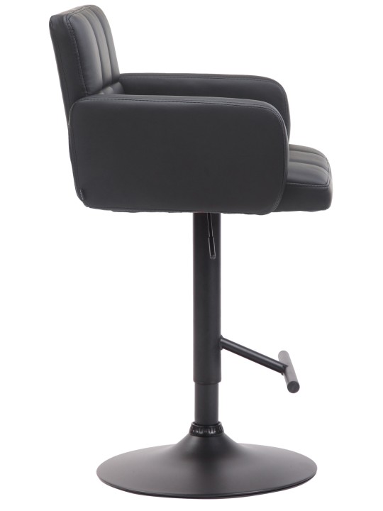 Barová stolička Los Angeles, čierna
