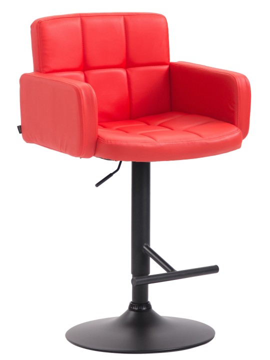 Barová stolička Los Angeles, červená