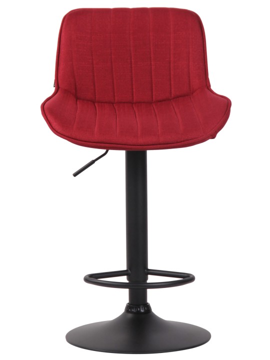 Barová stolička Lentini látka, červená