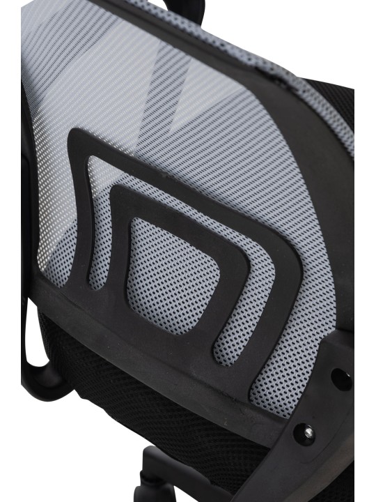 Kancelárska stolička Auburn, sivá