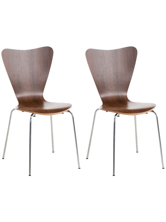 Sada 2 kresiel pre návštevníkov Calisto, orech