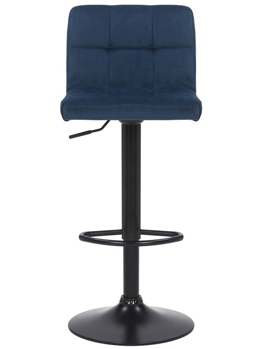 Sada 2 barových stoličiek Feni velvet, modrá
