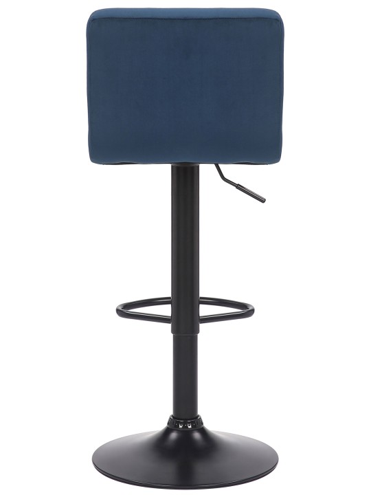 Sada 2 barových stoličiek Feni velvet, modrá