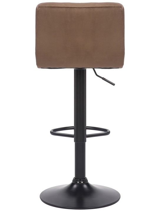 Sada 2 barových stoličiek Feni velvet, hnedá
