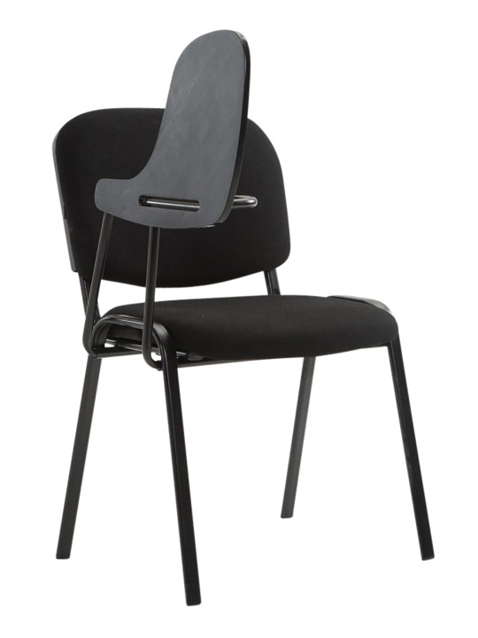 Sada 4 stoličiek Ken so skladacím stolom, čierna