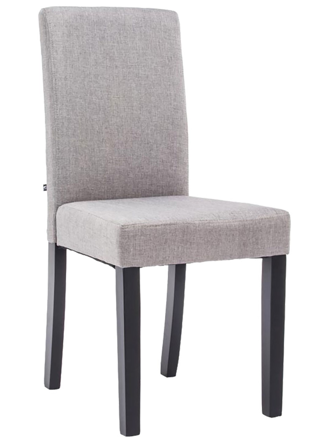 Jedálenská stolička Ina látka, svetlosivá