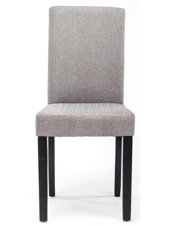 Jedálenská stolička Ina látka, svetlosivá