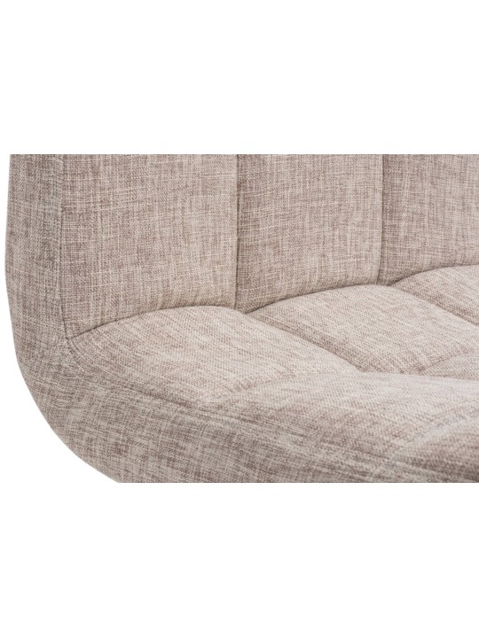 Sada 2 barových stoličiek Peru FABRIC C, krémová