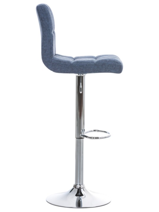Sada 2 barových stoličiek Peru FABRIC C, modrá