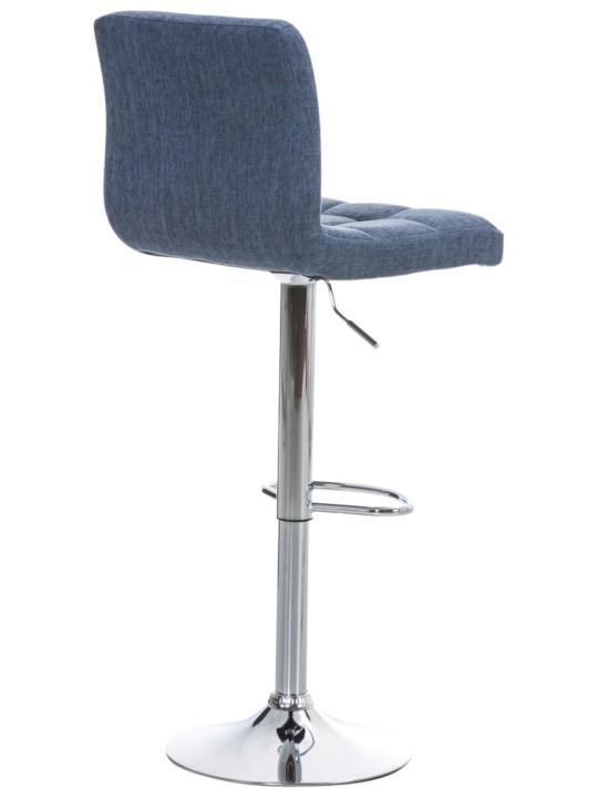 Sada 2 barových stoličiek Peru FABRIC C, modrá