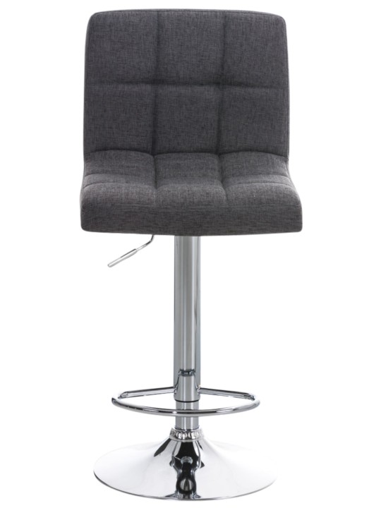 Sada 2 barových stoličiek Peru FABRIC C, svetlosivá