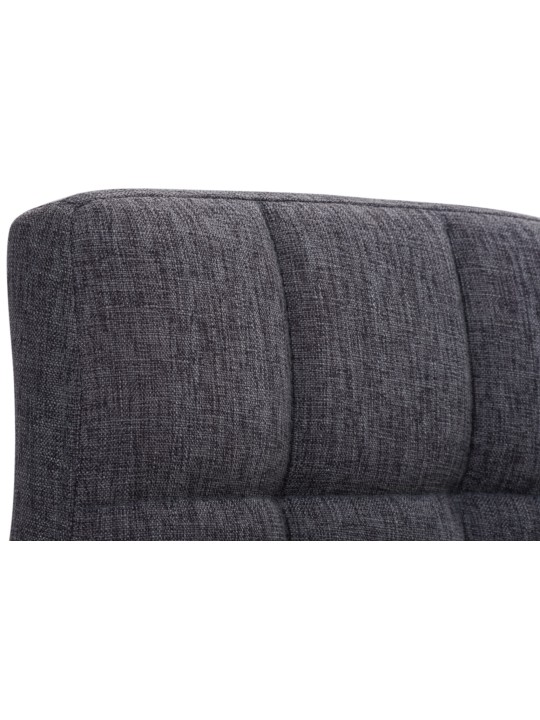 Sada 2 barových stoličiek Peru FABRIC C, svetlosivá