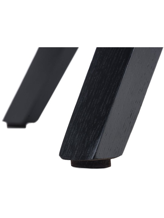 Stolička Pegleg Fabric Square, modrá