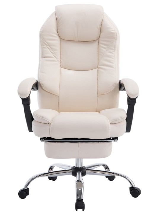 Kancelárska stolička Castle, krémová