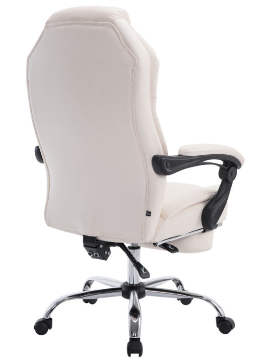 Kancelárska stolička Castle, krémová