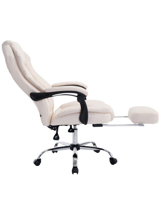 Kancelárska stolička Castle, krémová