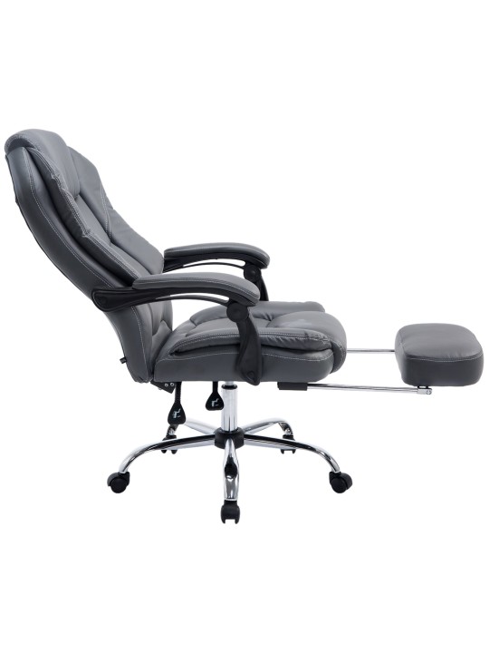 Kancelárska stolička Castle, sivá