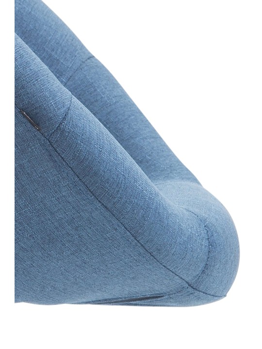 Barová stolička London V2 látka, modrá