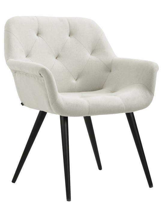 Jedálenská stolička Langford látka, béžová